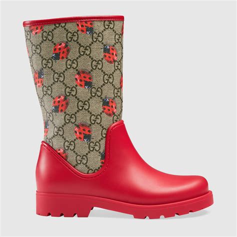 kids gucci rainboots|Gucci ankle boots on sale.